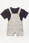 Lily and Jack T-shirt and Dungaree Outfit Set thumbnail 1