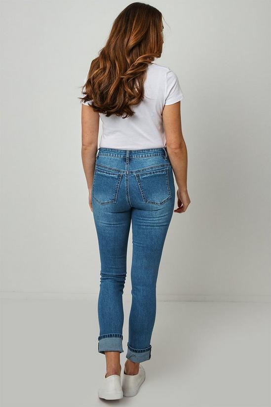 Joe Browns Turn Up Cropped Jeans 3
