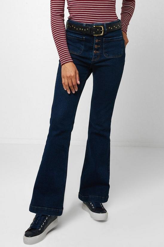 Joe Browns 'Vintage Patch Pockets Flared' Jeans 1