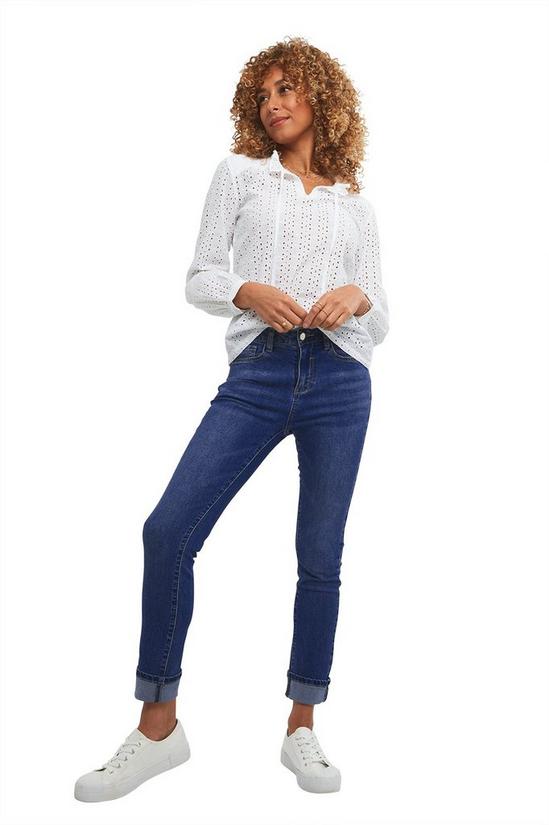 Joe Browns Turn Up Cropped Jeans 1
