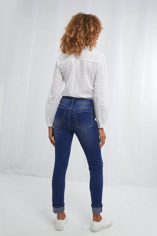 Joe Browns Turn Up Cropped Jeans 3