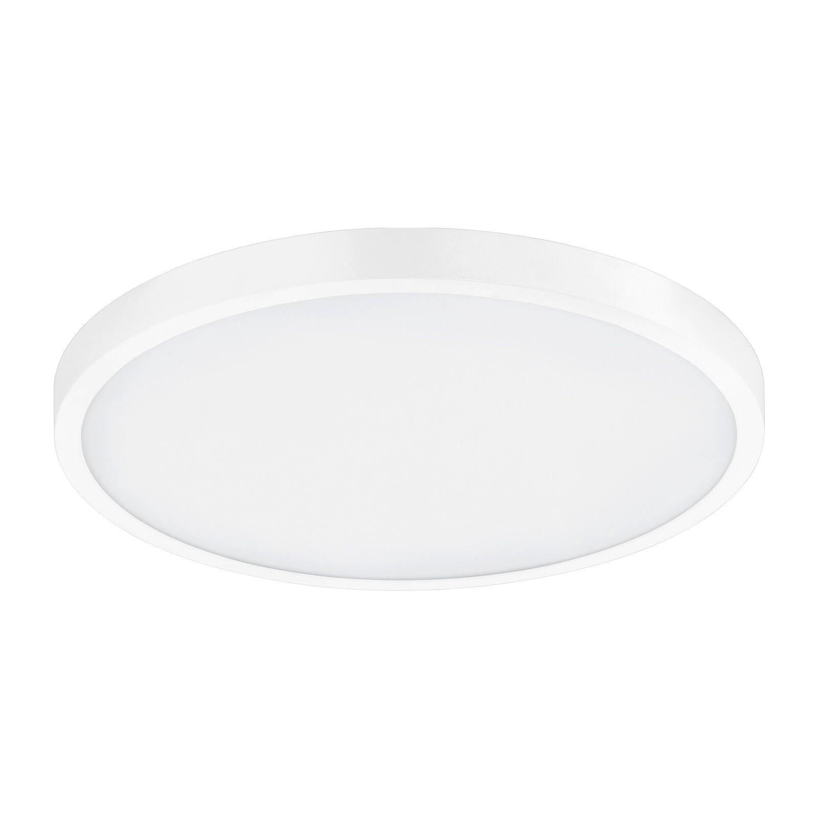 Flush Ceiling Light Colour White Shade White Plastic Remote Control LED 20W Incl