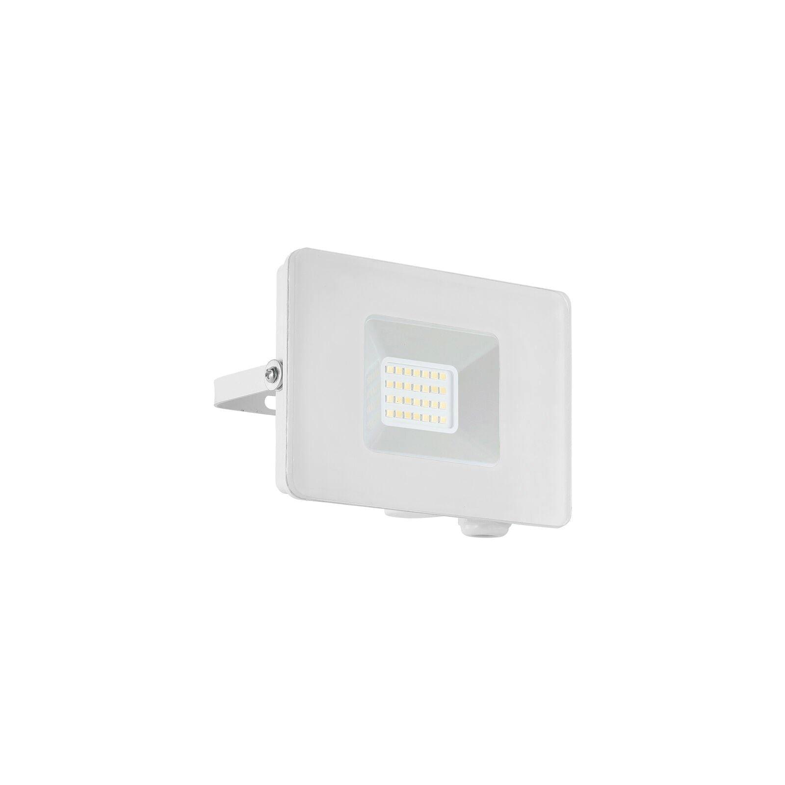 IP65 Outdoor Wall Flood Light White Adjustable 20W Built in LED Porch Lamp