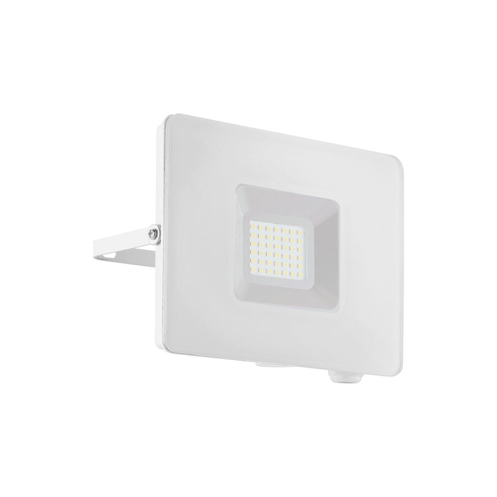 IP65 Outdoor Wall Flood Light White Adjustable 30W Built in LED Porch Lamp