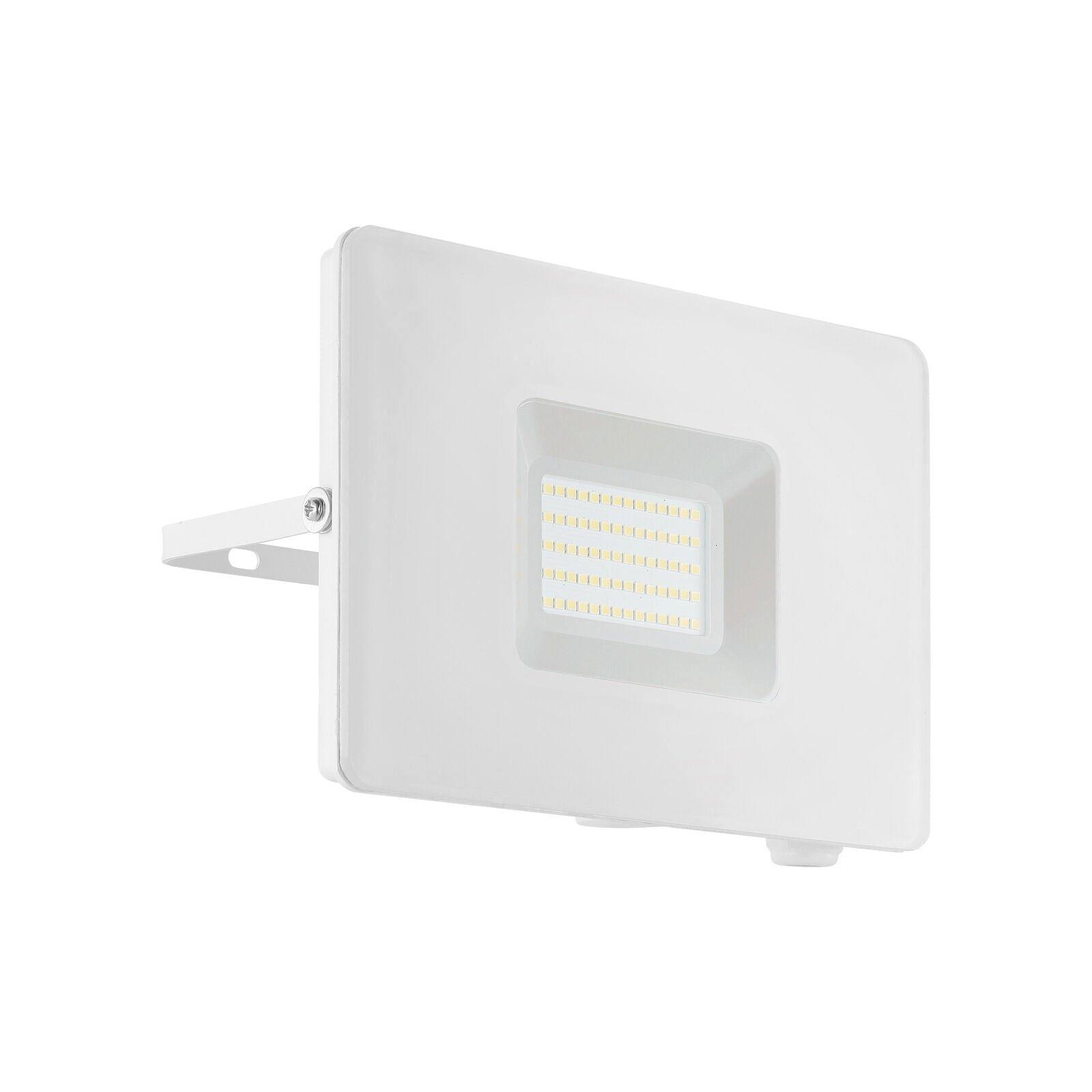IP65 Outdoor Wall Flood Light White Adjustable 50W Built in LED Porch Lamp