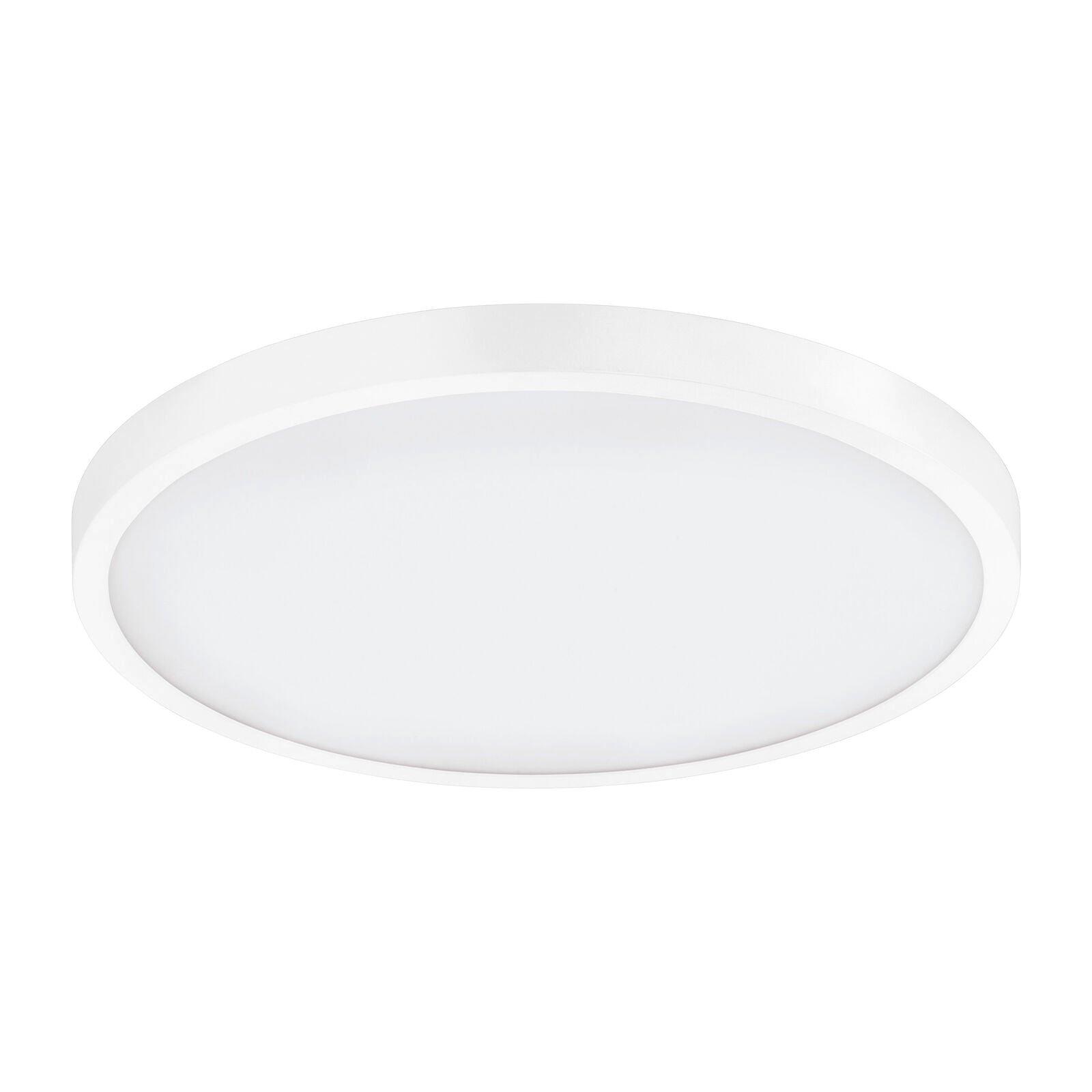 Wall / Ceiling Light White 400mm Round Surface Mounted 25W LED 4000K