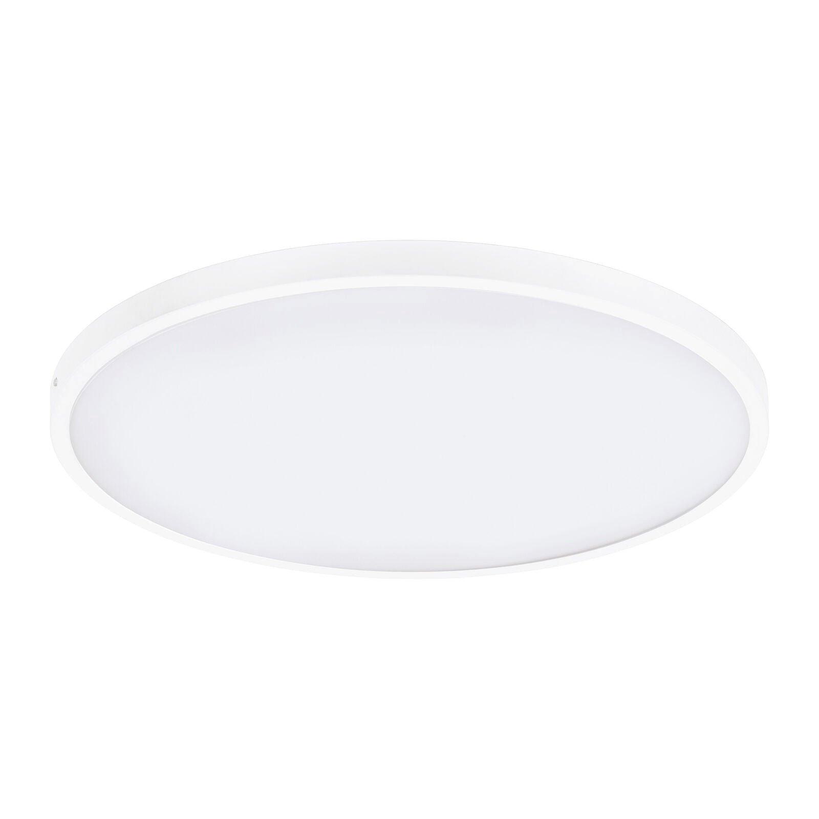 Wall / Ceiling Light White 600mm Round Surface Mounted 27W LED 3000K