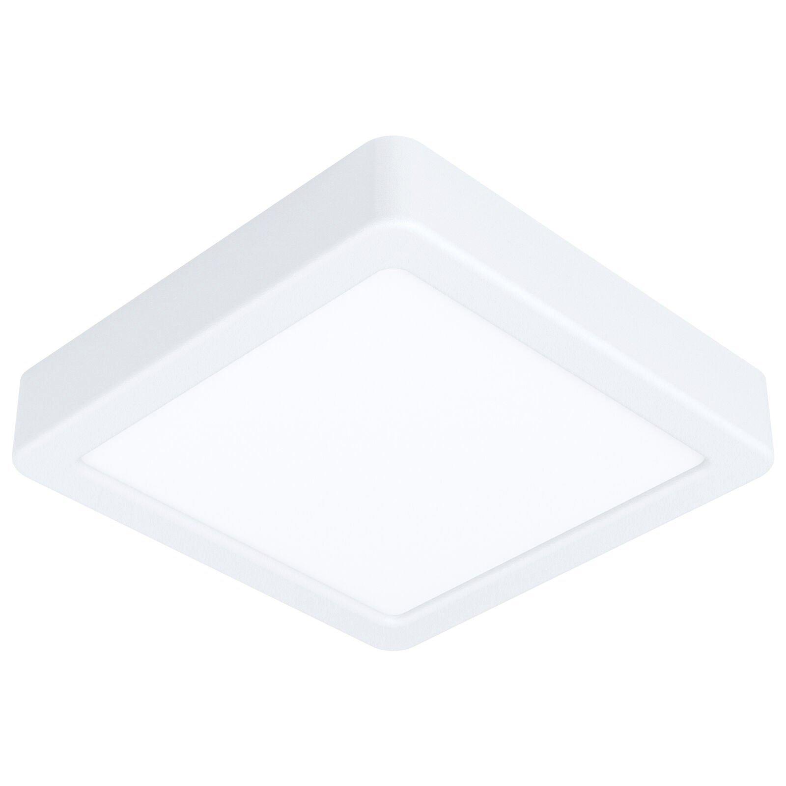 Wall / Ceiling Light White 160mm Sqaure Surface Mounted 10.5W LED 3000K