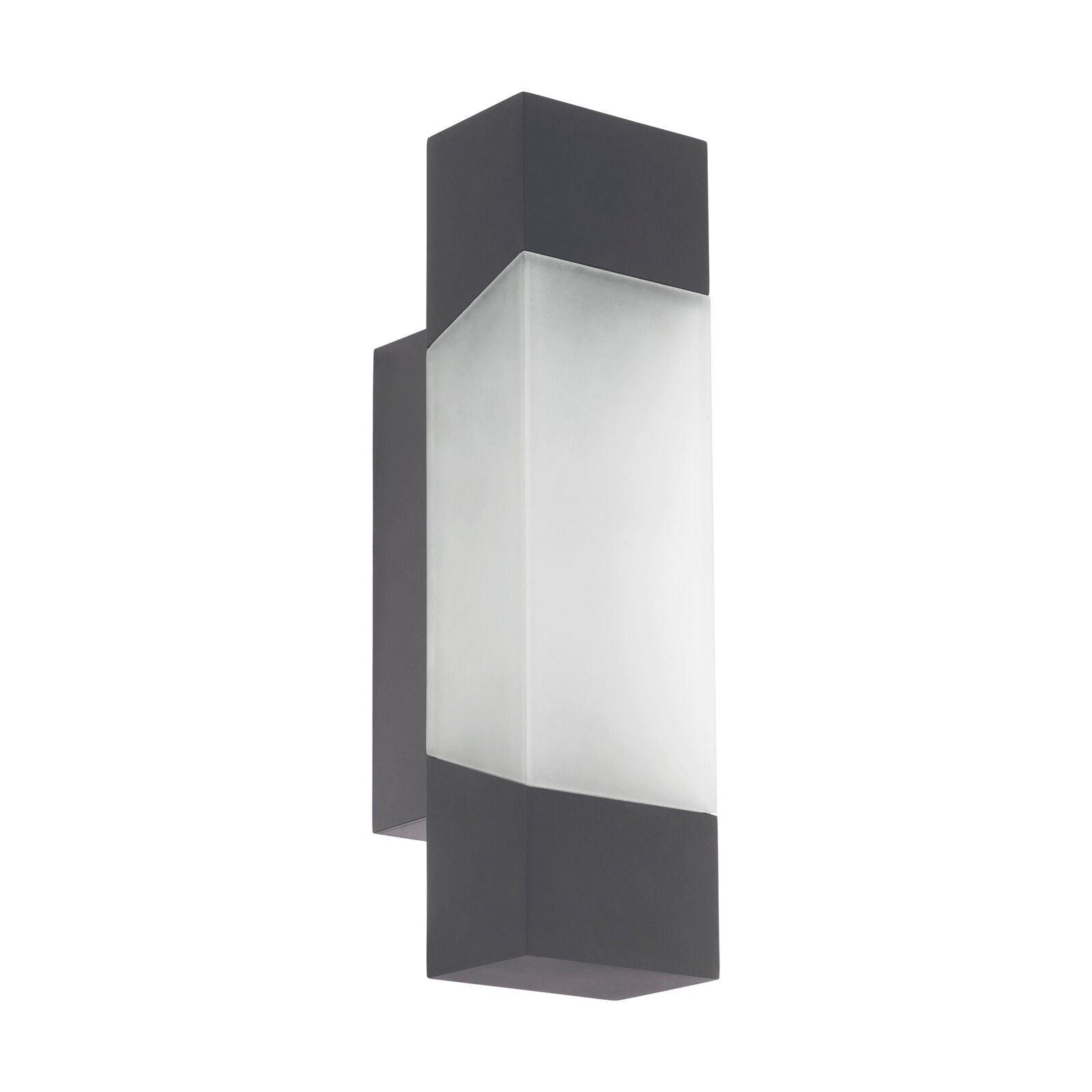 IP44 Outdoor Wall Light Anthracite Porch Accent Lamp 4.8W Built in LED