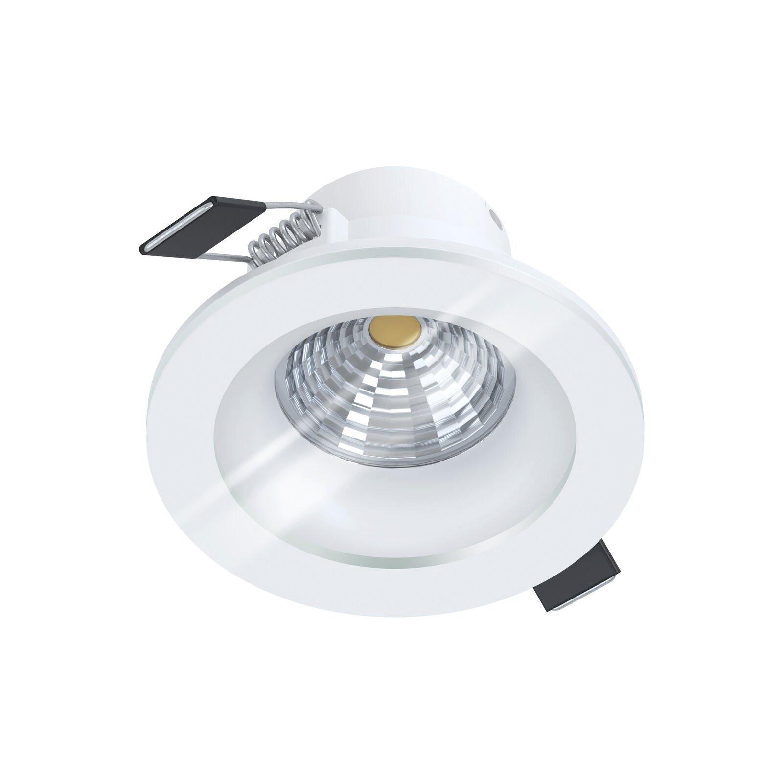 Wall / Ceiling Flush Downlight White Recessed Spotlight 6W Built in LED