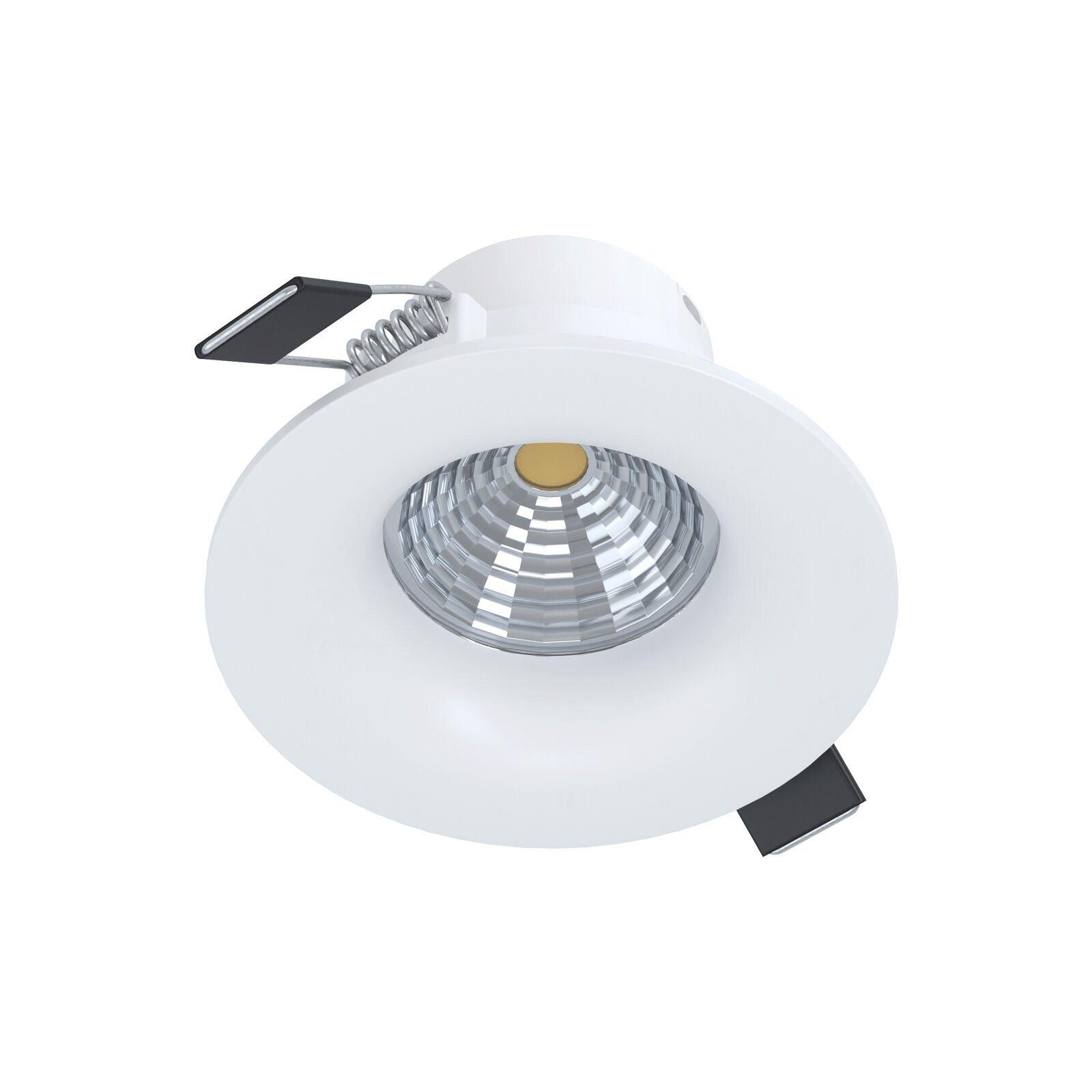 Wall & Ceiling Flush Downlight White Recessed Spotlight 6W Built in LED