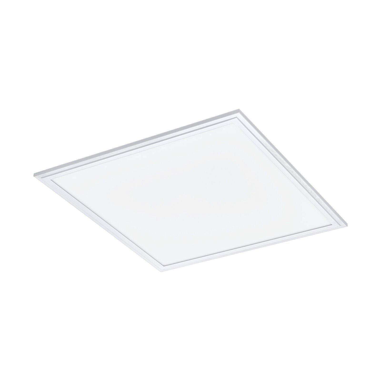 Wall / Ceiling Light White 450mm Slim Square Panel 21W Built in LED 4000K