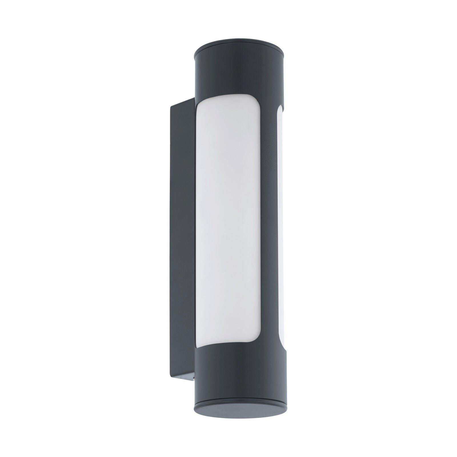IP44 Outdoor Wall Light Anthracite Zinc Plated Steel 6W Built in LED