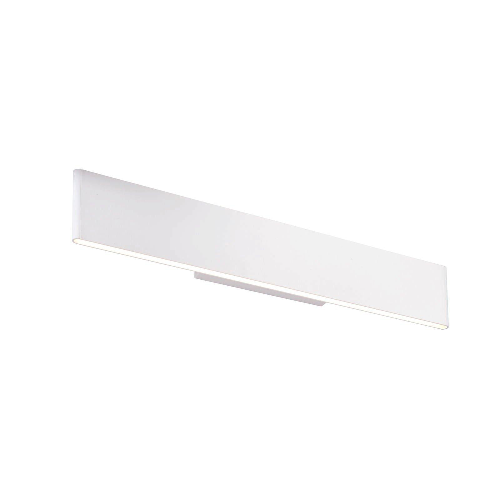 Wall Light Textured White Paint & Frosted Acrylic 2 x 11W LED Module