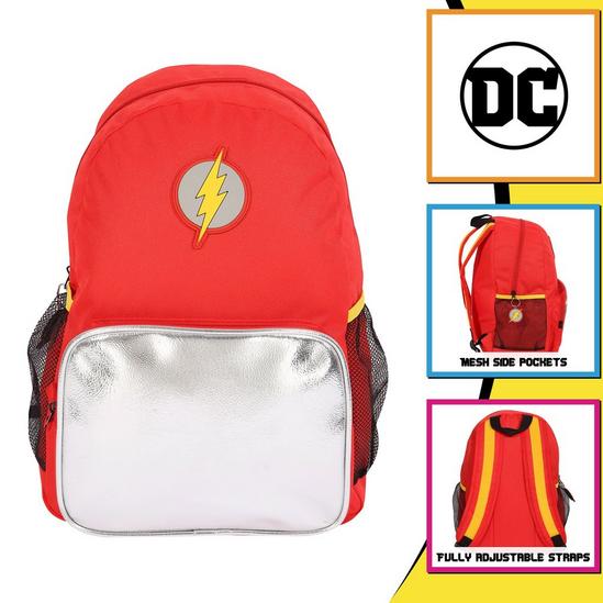 DC Comics Justice League The Flash Logo Kids Backpack 2