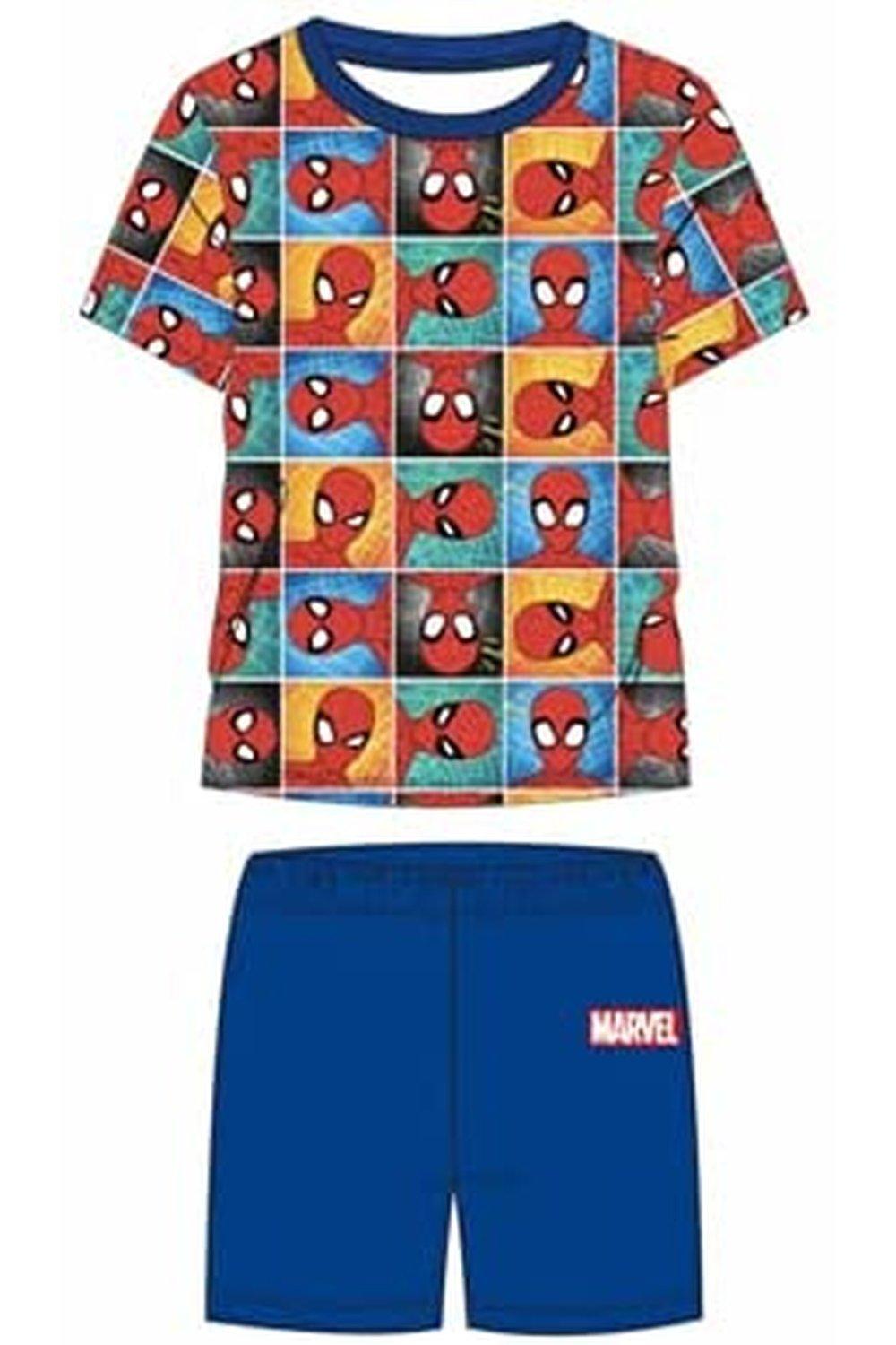 Avengers Spiderman Pyjama Set Short Sleeve