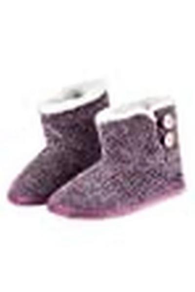 Chenile Bootee Slippers