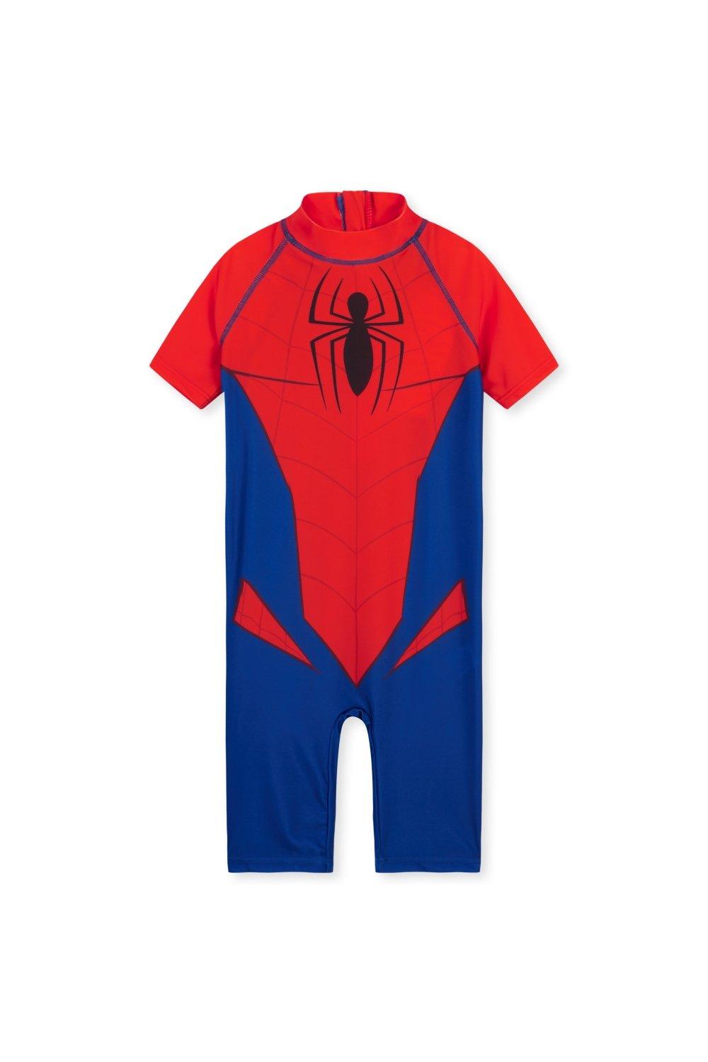 Spiderman Swimsuit Short Sleeve