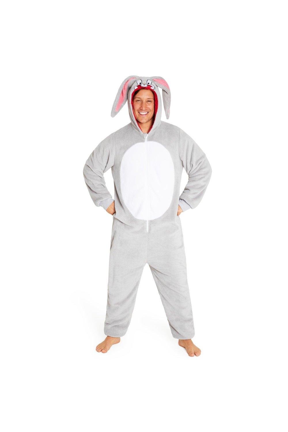 Loungewear | Bugs Bunny Onesie With 3D Hood | Looney Tunes