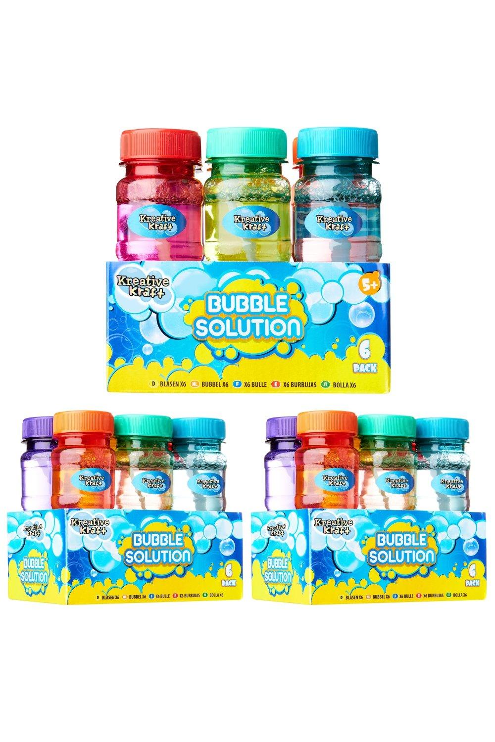 6 Pk Bubble Solution Pack Of 3