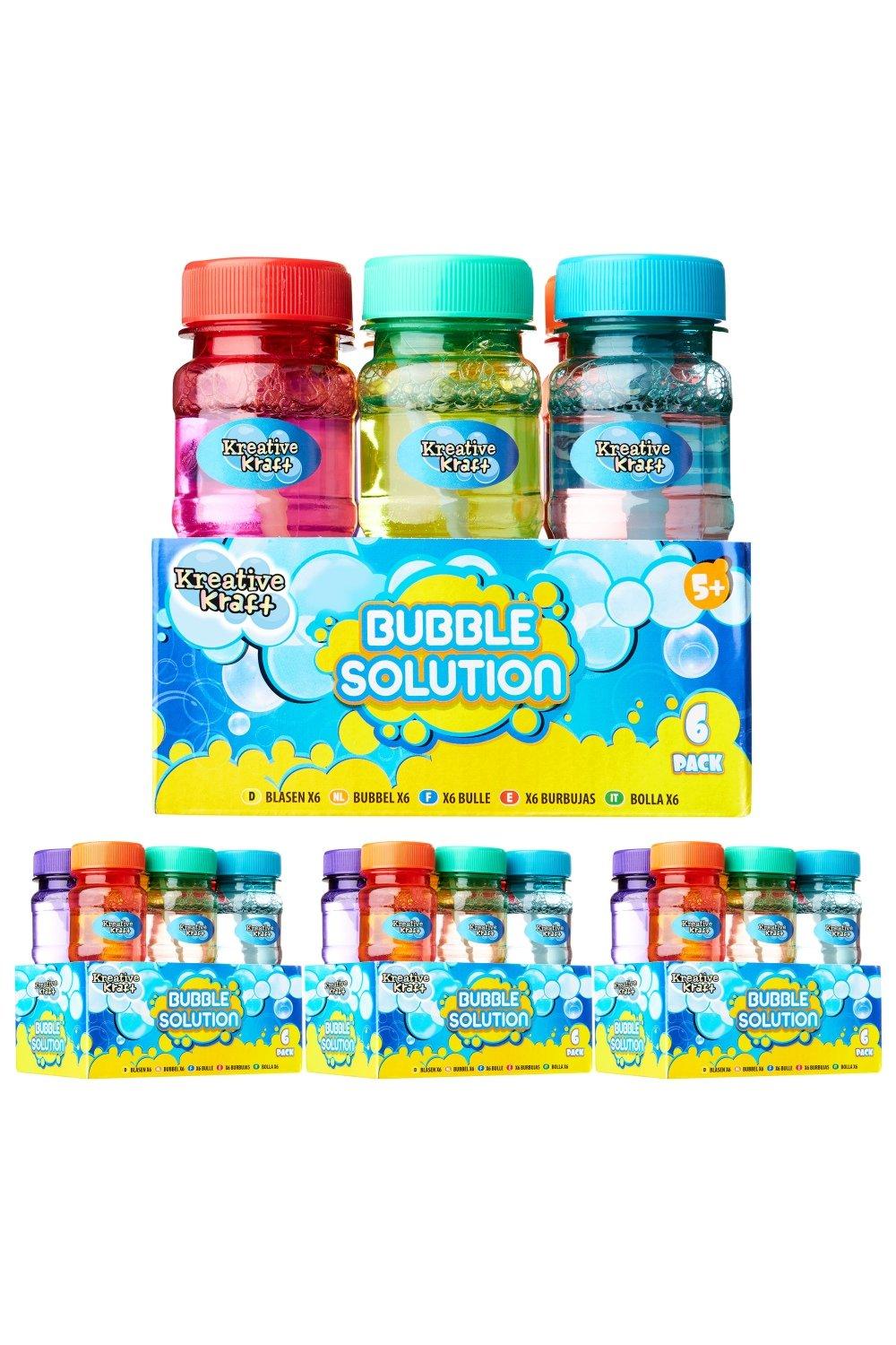 6 Pk Bubble Solution Pack Of 4