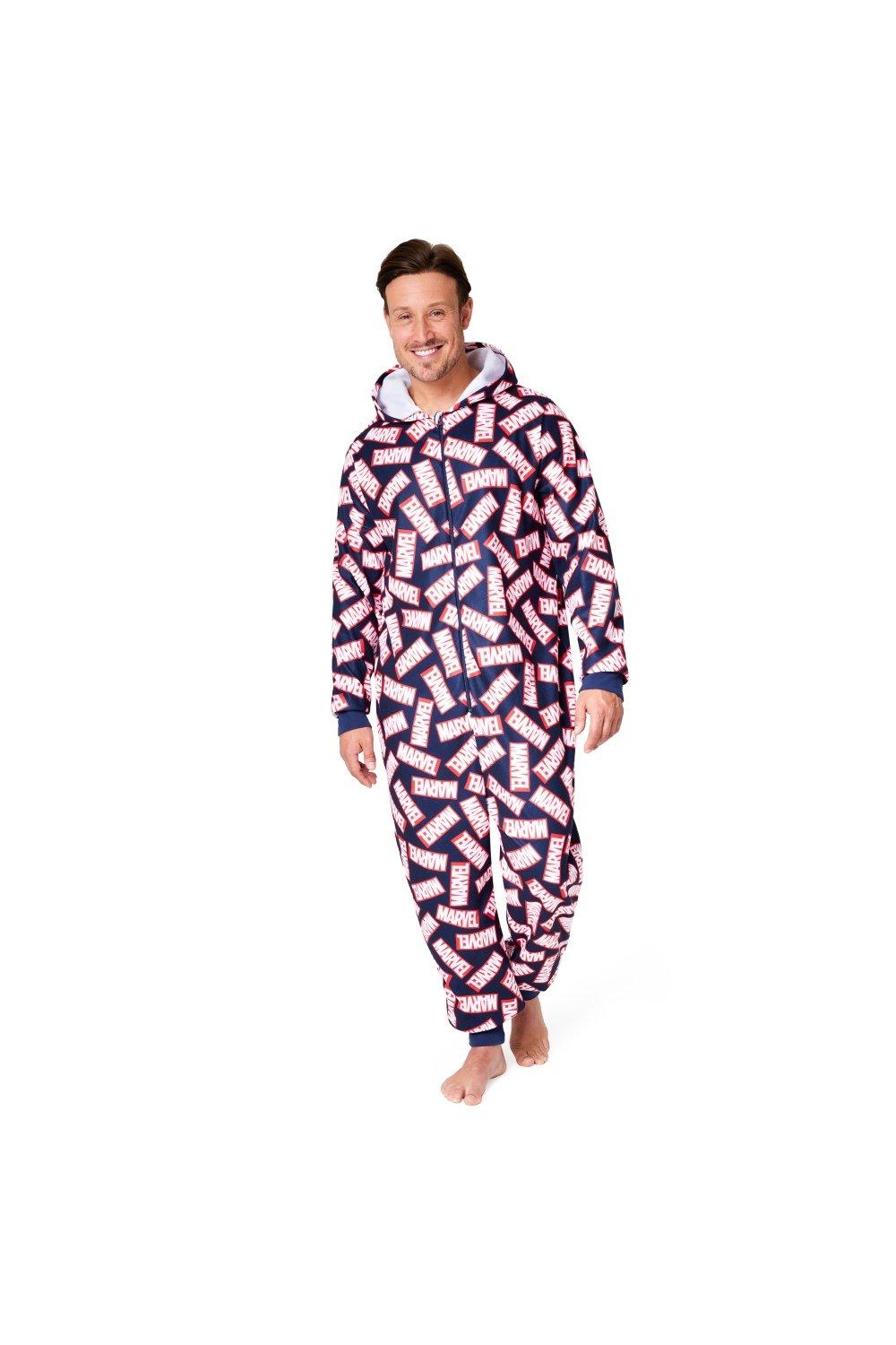 Loungewear Coral Fleece Onesie Marvel