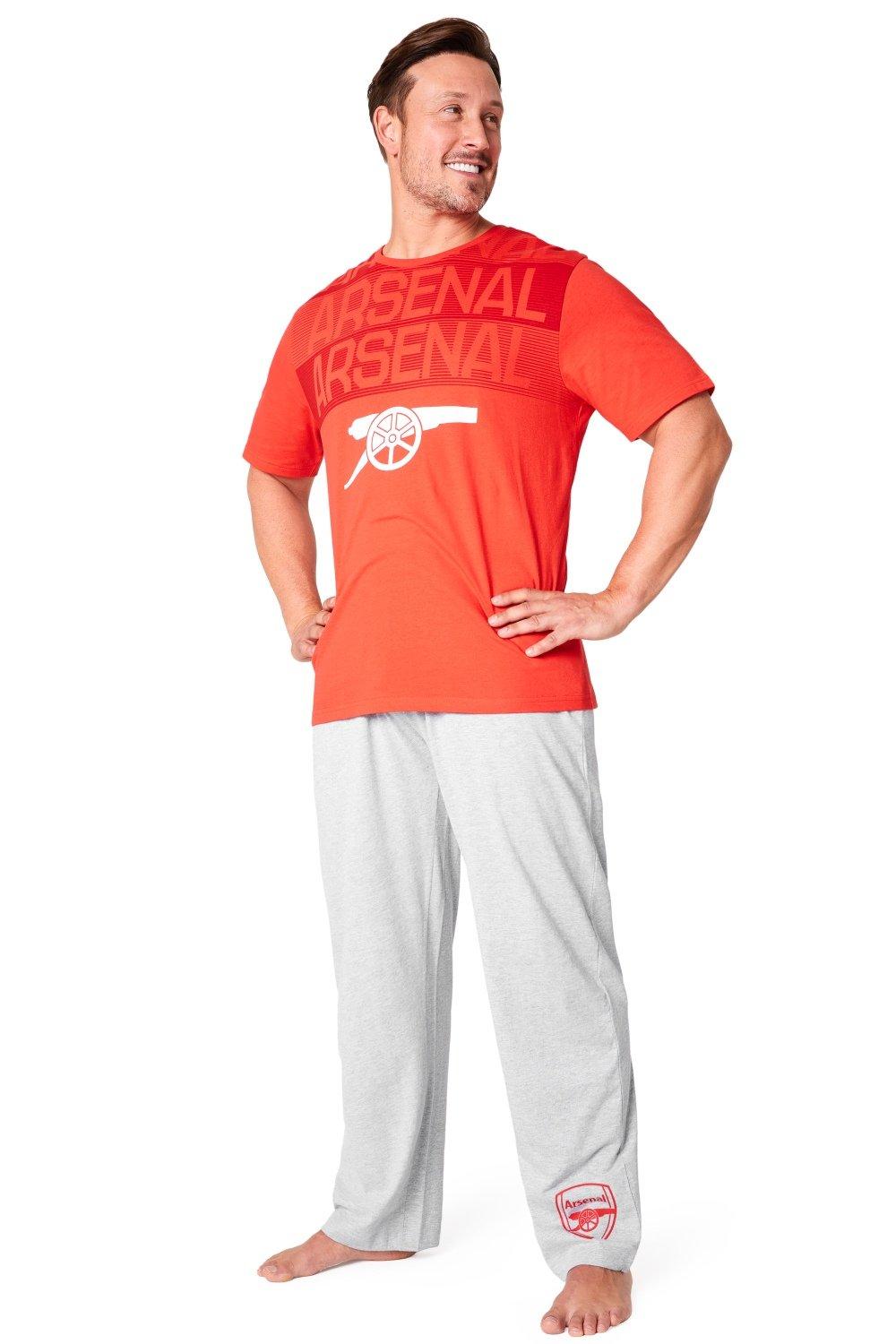 football fan pyjama set t-shirt and bottoms