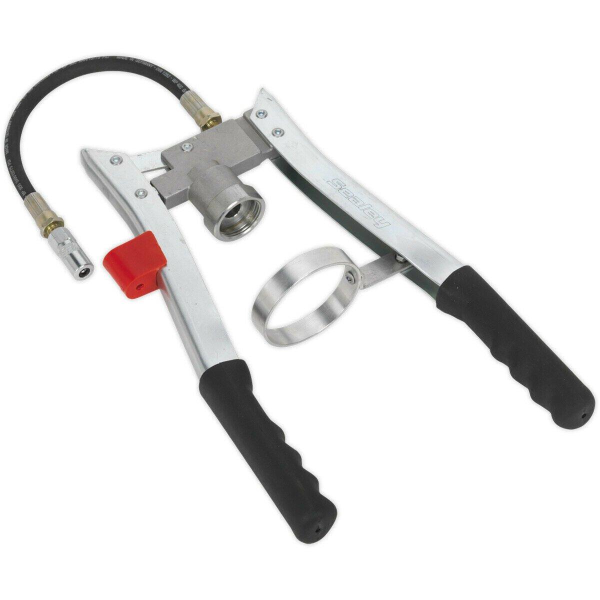 Double Lever Grease Gun - 300mm Delivery Hose - 1/4