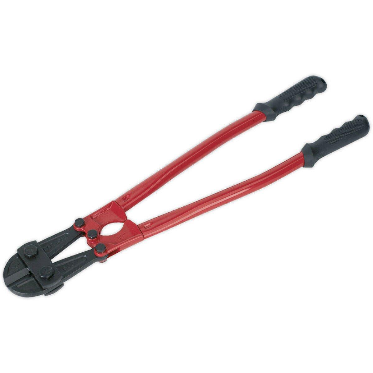 600mm Bolt Cropper - 10mm Jaw Capacity - Chromoly Steel Jaws - Rubber Grips