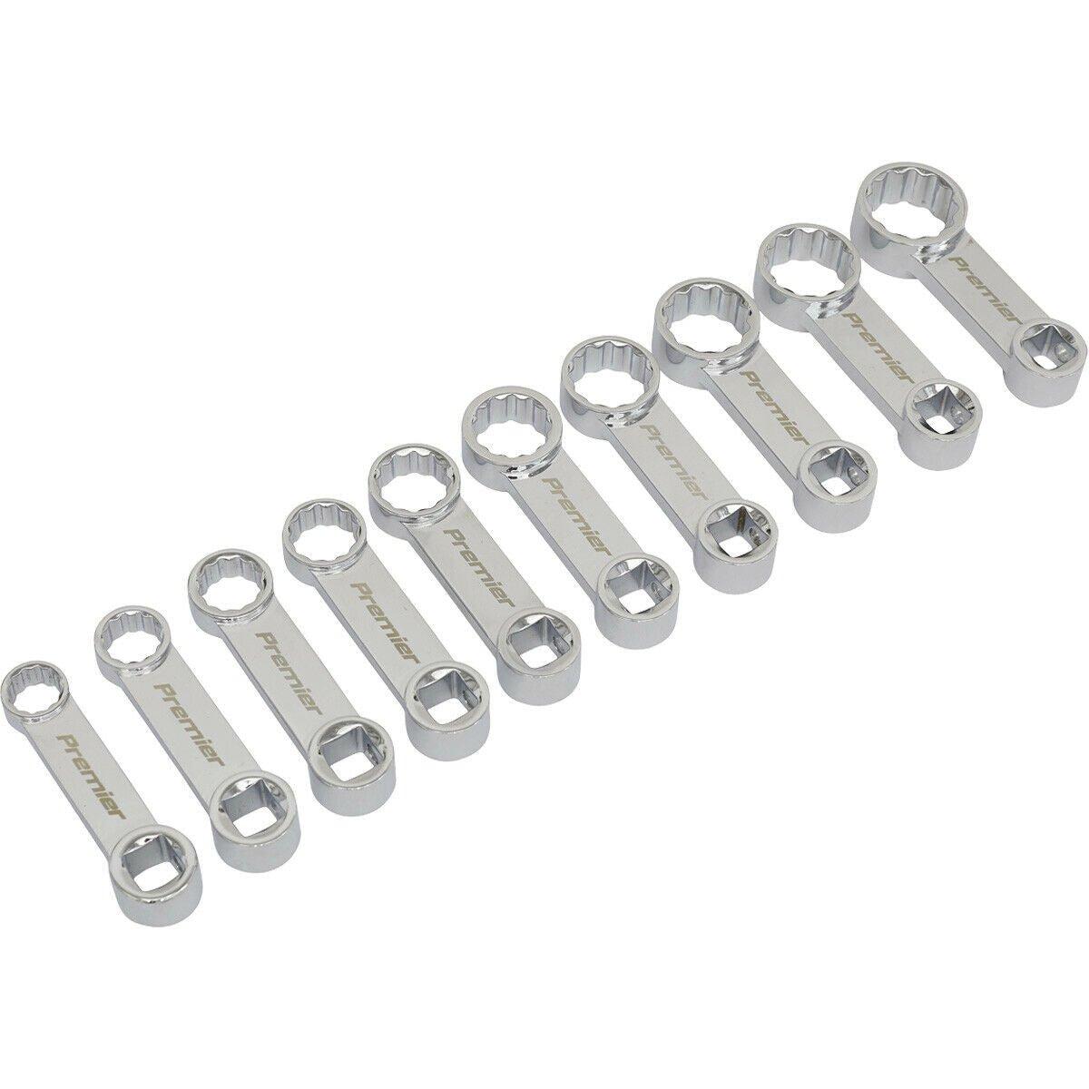10pc Torque Wrench Spanner Adapter Set - 3/8