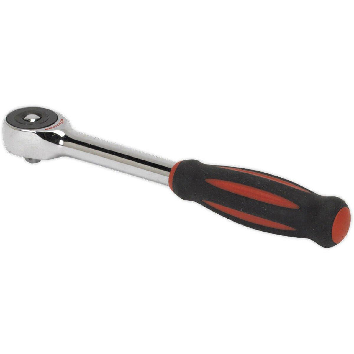 Ratchet Speed Wrench - 1/4 Inch Sq Drive - Dual Action Push-Through Reverse