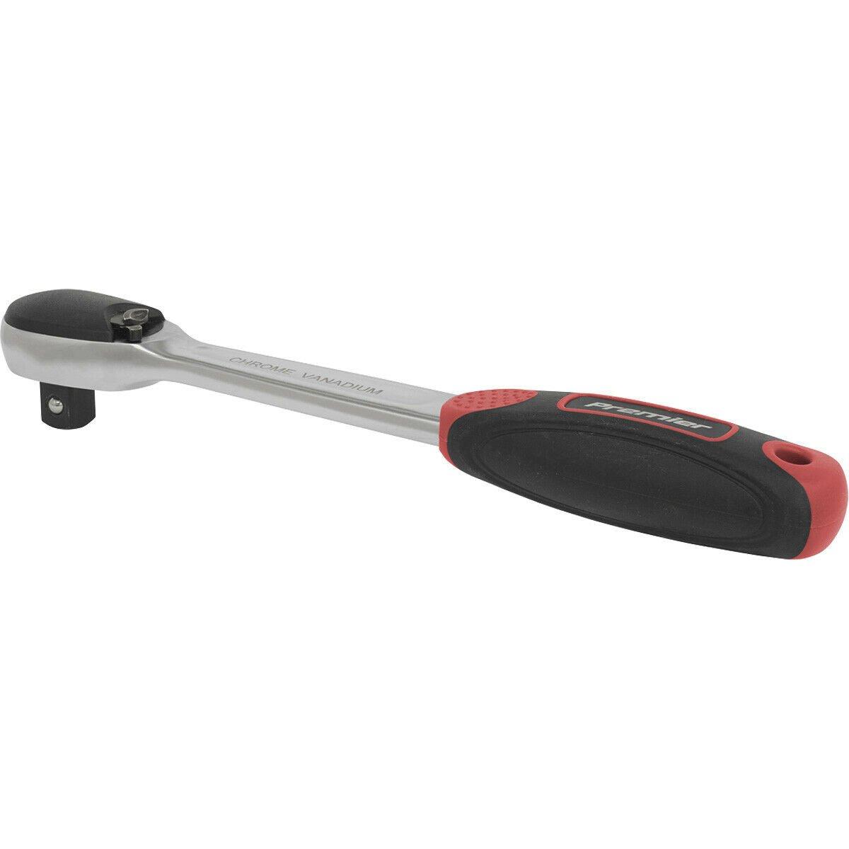 72-Tooth Dust-Free Ratchet Wrench - 1/2