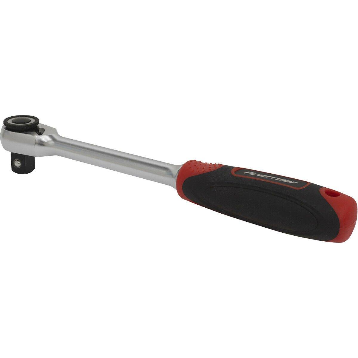72-Tooth Compact Head Ratchet Wrench - 1/2