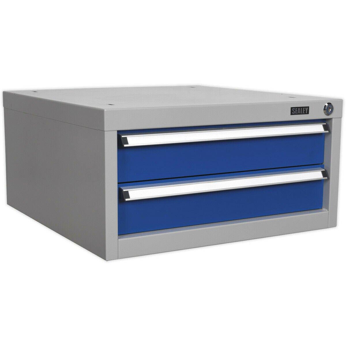 Double Drawer Unit - Suits ys02557 ys02560 & ys02562 Industrial Workbenches