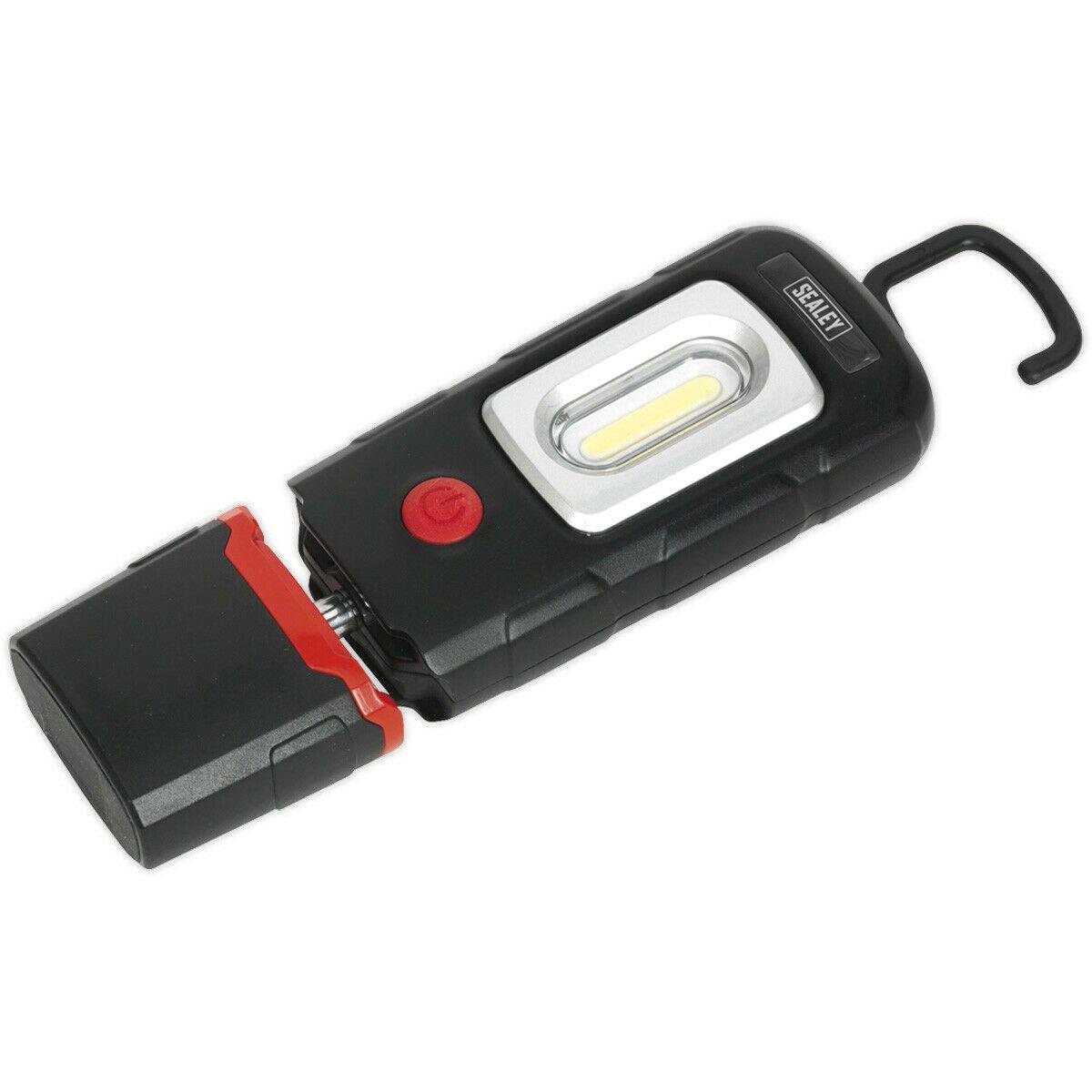 Rechargeable Inspection Light - 3W COB & 1W SMD LED - Lithium-Polymer - 360Adeg