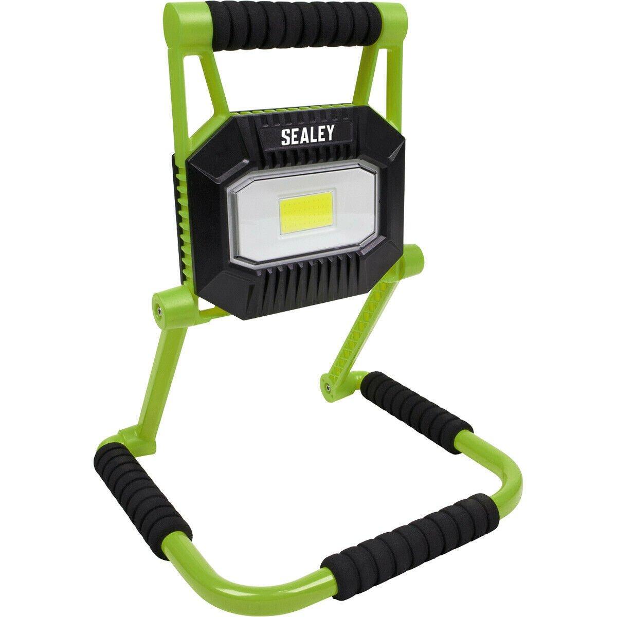 Rechargeable Portable Floodlight - 20W COB LED - IP67 Rated - Adjustable Swivel