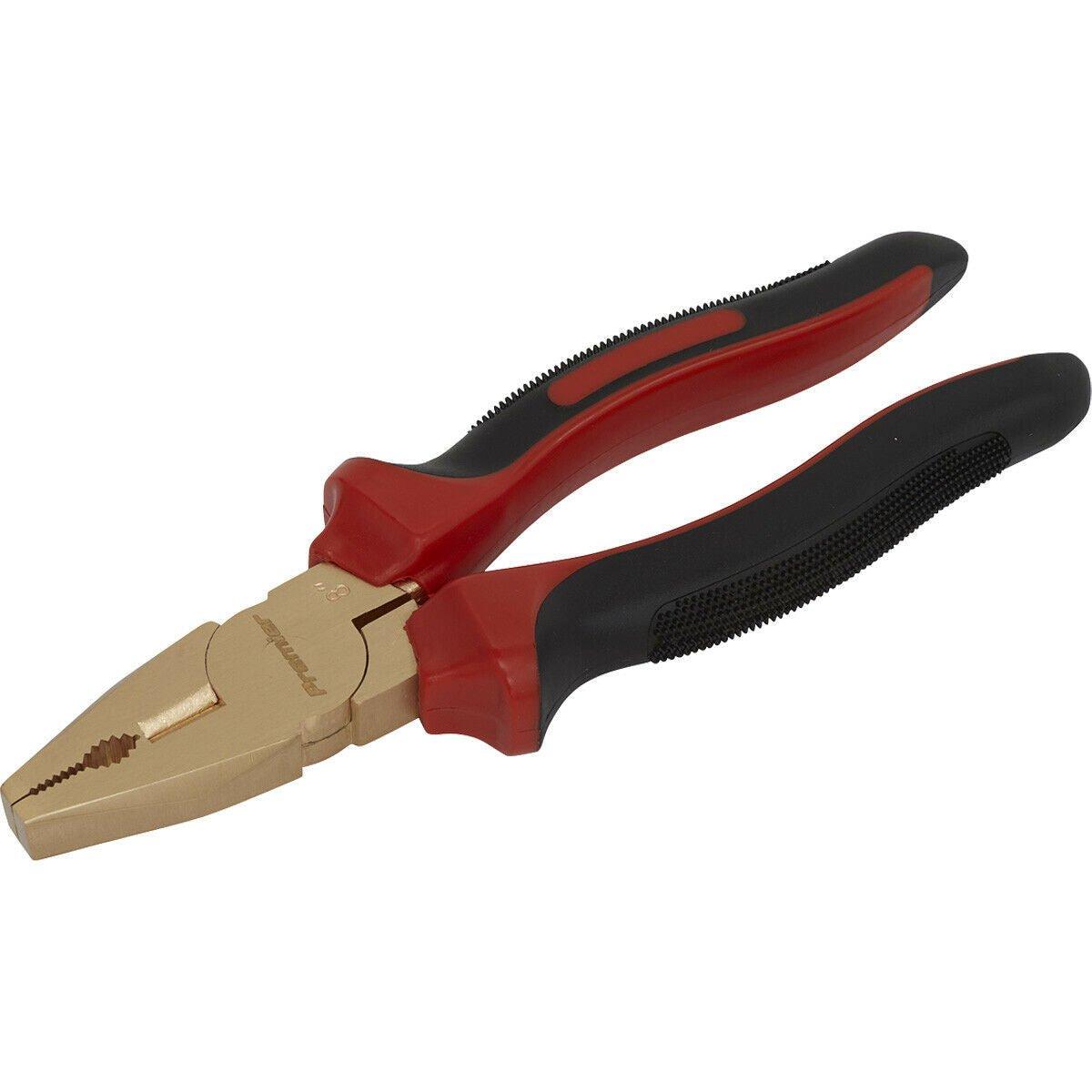 200mm Non-Sparking Combination Pliers - Gripping & Cutting Pliers - Die Forged