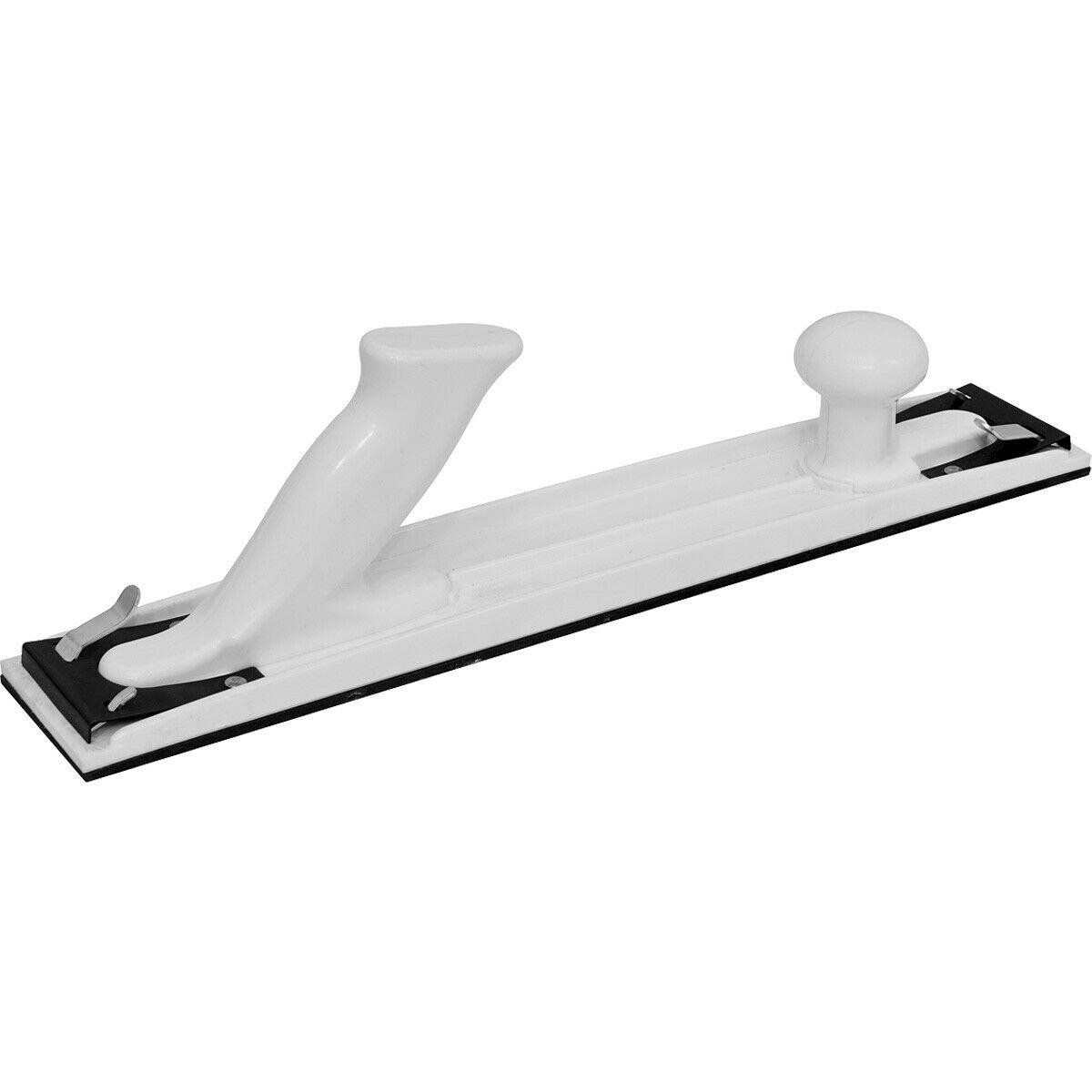 Long Board Sanding Block - 70mm x 407mm - Hook and Loop Surface - Resilient