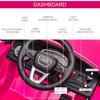HOMCOM Audi RS Q8 6V Kids Electric Ride On Car Toy Remote MP3 Bluetooth thumbnail 6