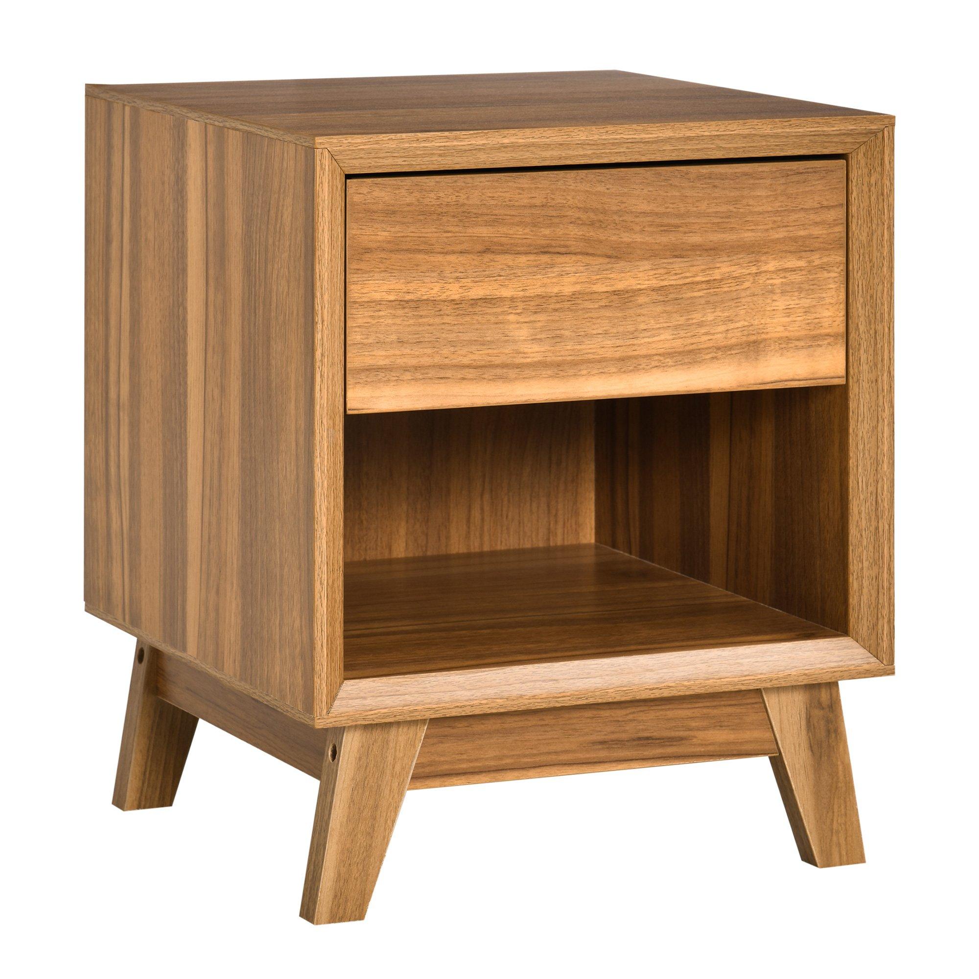 Modern Bedside Table Nightstand End Table Side Table with Drawer