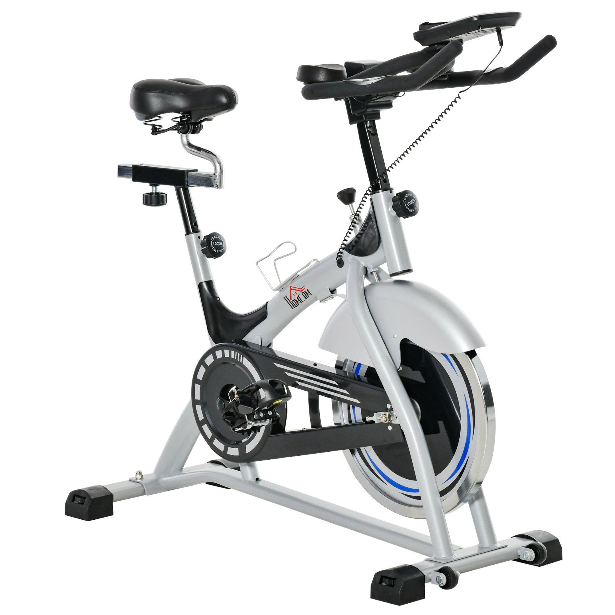 Cycling Exercise Bike LCD Monitor 15KG Flywheel Seat and Handle