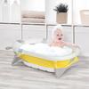 HOMCOM Foldable Portable Baby Bath Tub w/ Temperature-Induced Water Plug for 0-3 years thumbnail 2