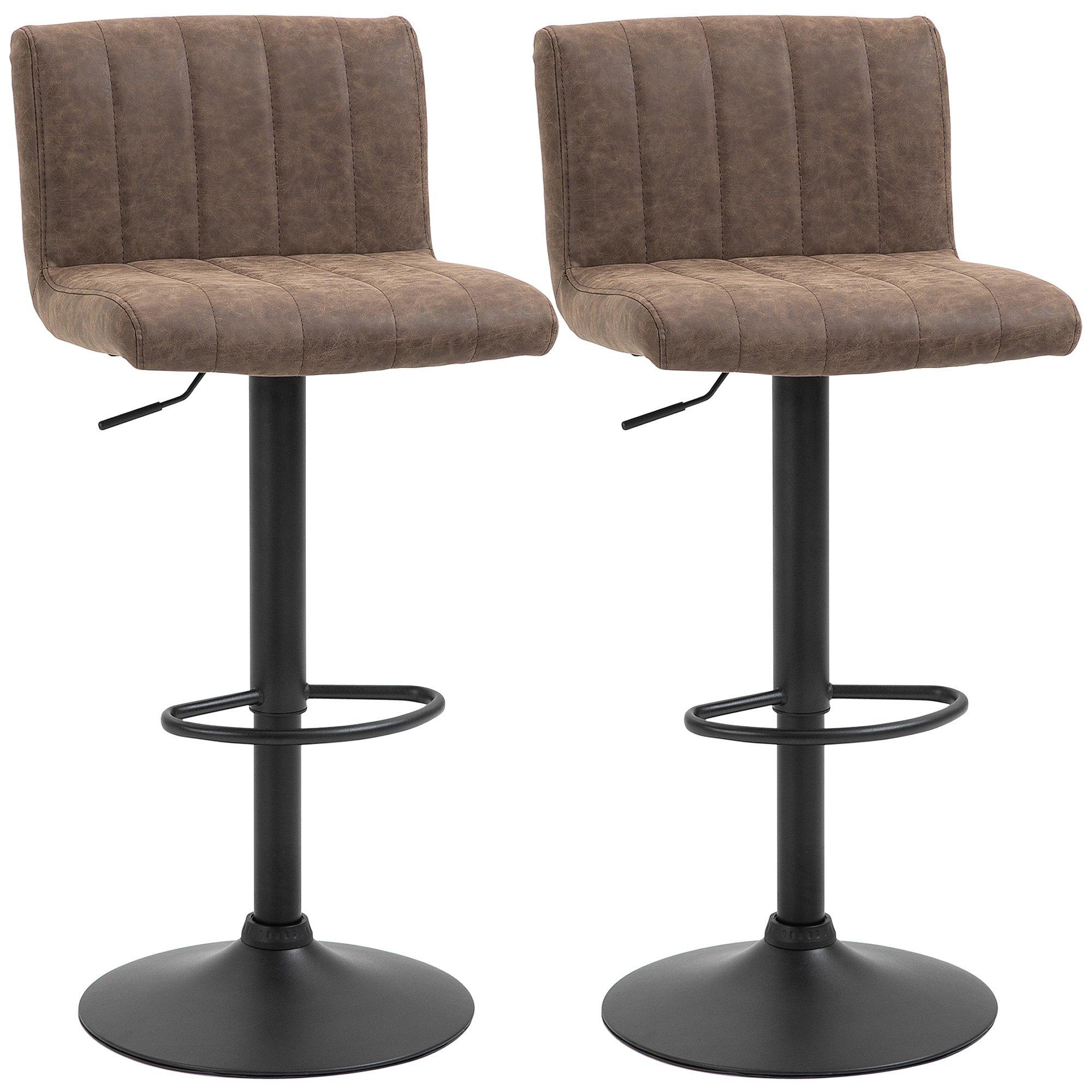 Dining Tables Chairs Barstools Set of 2 Adjustable Height