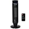 HOMCOM Tower Indoor Space Electric Heater w/ 42° Oscillation Remote Control Timer thumbnail 1