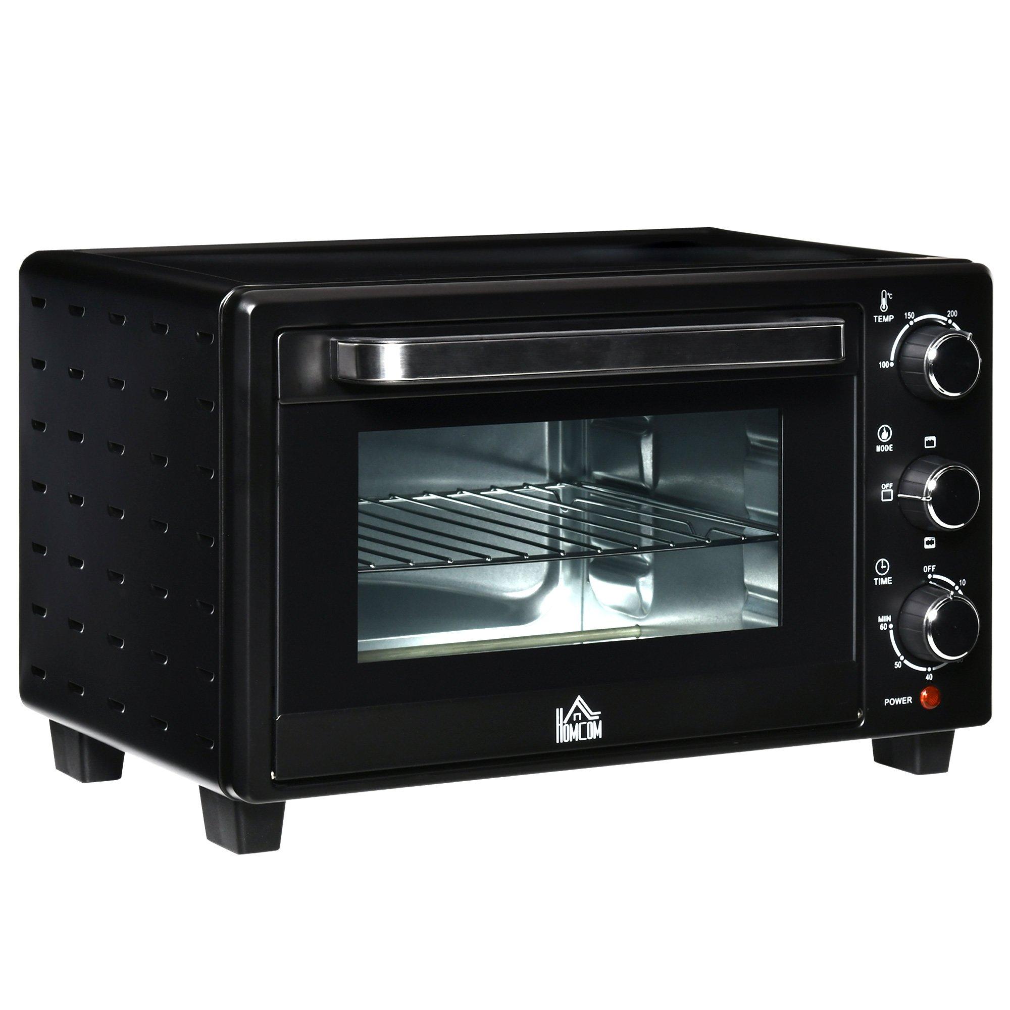 Mini Oven 21L Countertop Electric Toaster Oven Adjustable Temperature