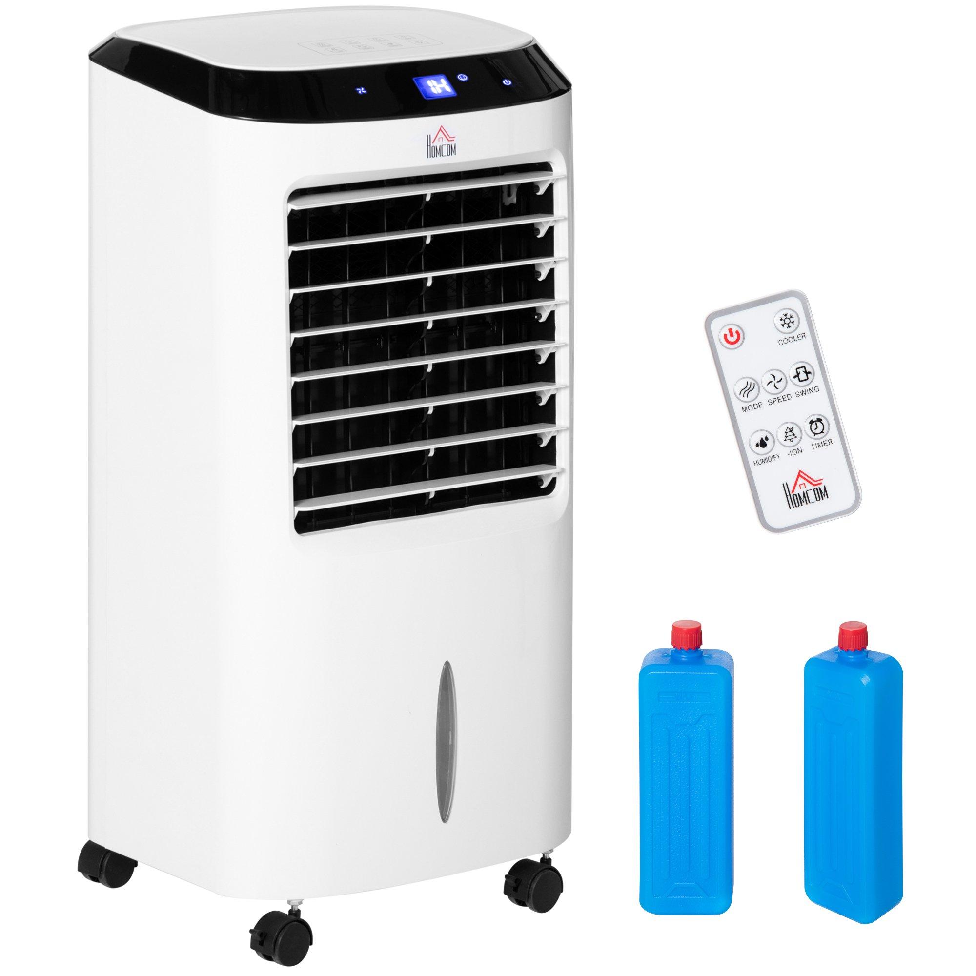 Portable Air Cooler Fan Evaporative Anion Ice Cooling Humidifier