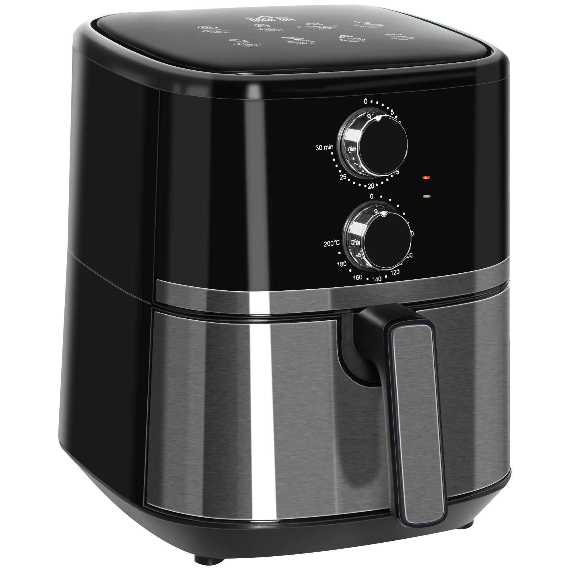 Air Fryer 1500W 4.5L Air Fryers Oven Rapid Air Circulation and Timer