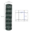 PAWHUT Chicken Wire Mesh, Foldable PVC Coated Fences, for Garden, Green thumbnail 3