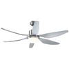 HOMCOM Reversible Ceiling Fan with Light 6 Blades Indoor LED Lighting Fan thumbnail 1