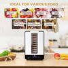 HOMCOM 11 Tier Food Dehydrator with Adjustable Temperature Timer LCD Display thumbnail 5